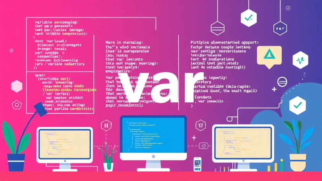 자바스크립트 var 완벽 가이드