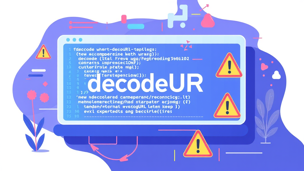 자바스크립트 decodeURI 함수 완벽 가이드