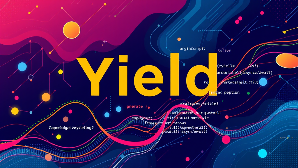 자바스크립트 yield의 모든 것 기본 개념부터 활용 예제까지