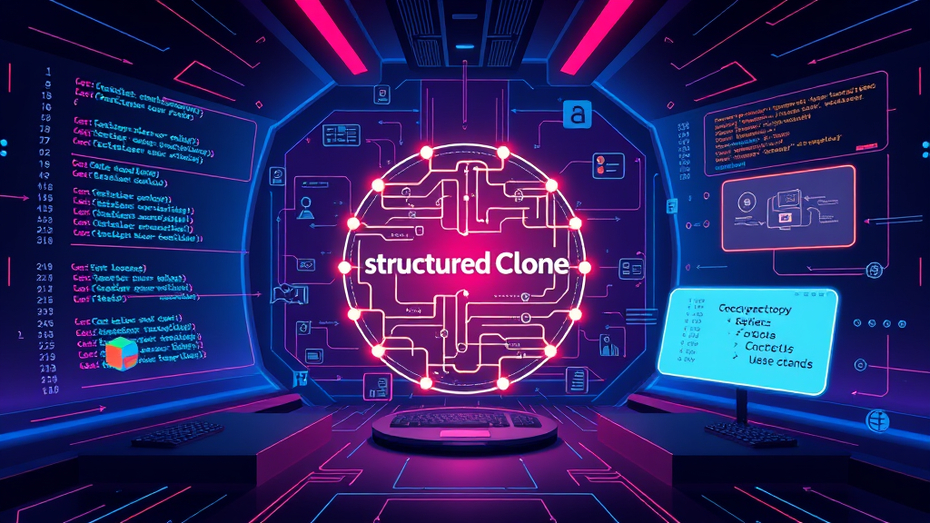 자바스크립트의 structuredClone 함수 사용법과 장점
