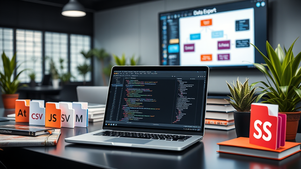 자바스크립트 데이터 내보내기 가이드