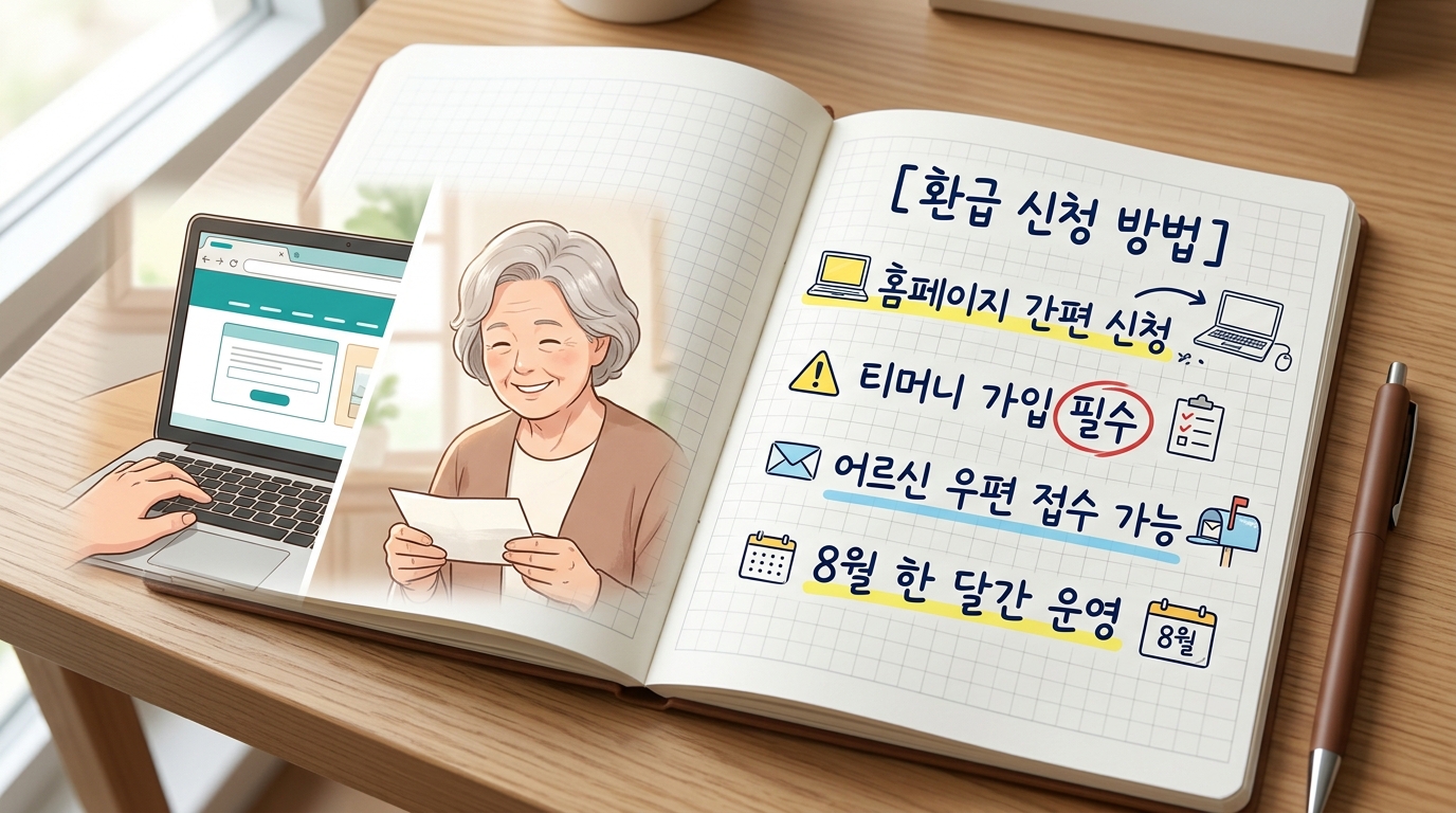 환급 신청 방법과 고령층을 위한 배려